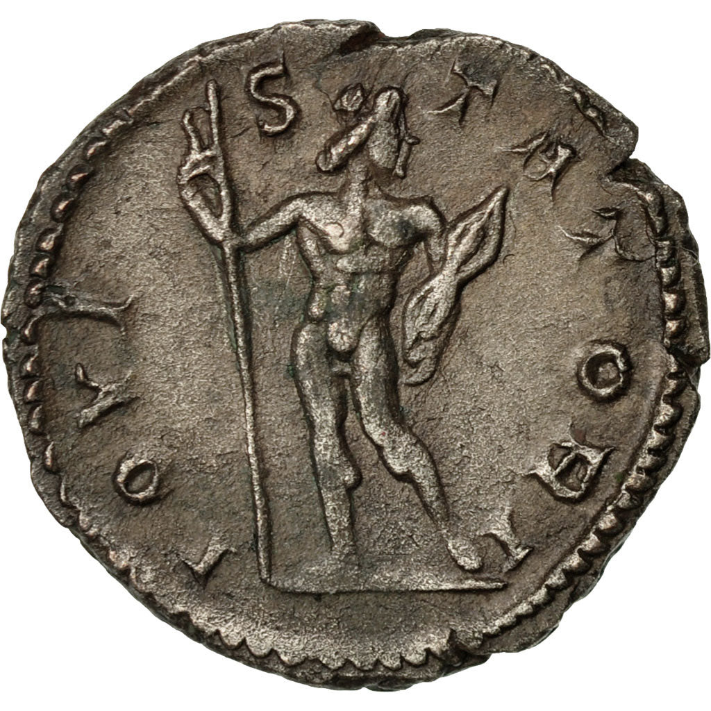 Coin, Postumus, Antoninianus, 268, Trier or Cologne, EF(40-45), Billon, RIC:309