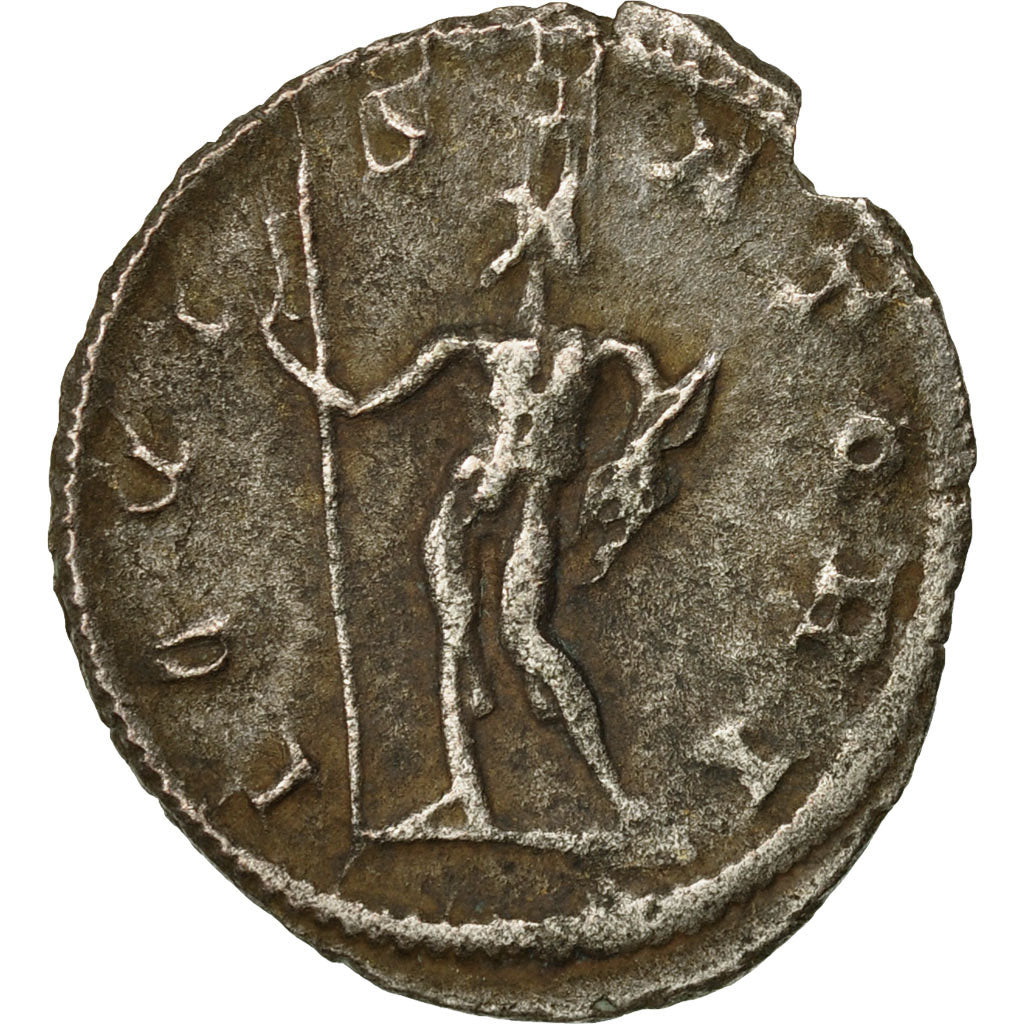 Coin, Postumus, Antoninianus, 268, Trier or Cologne, EF(40-45), Billon, RIC:309