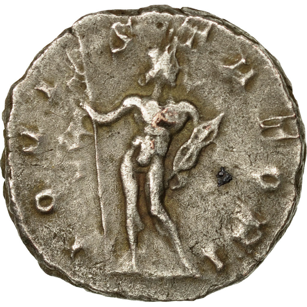 Coin, Postumus, Antoninianus, 268, Trier or Cologne, AU(50-53), Billon, RIC:309