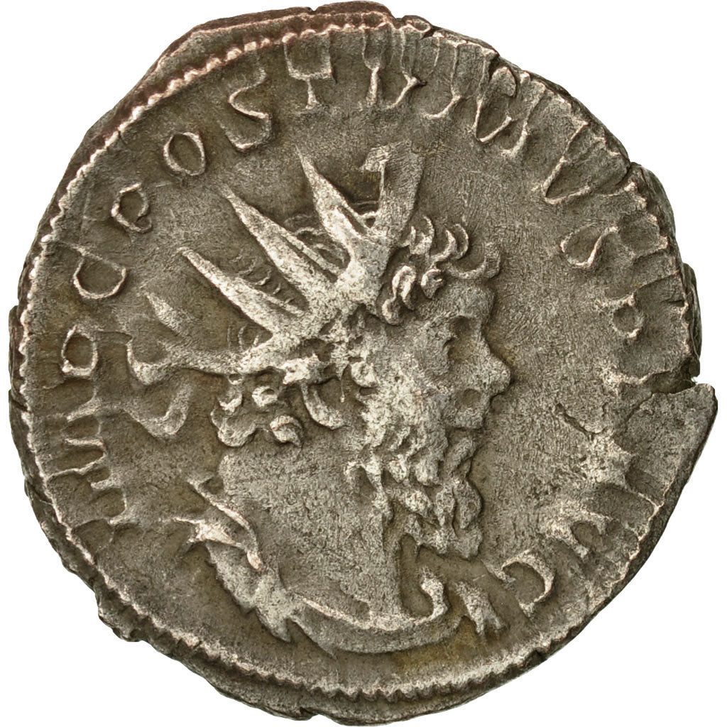 Coin, Postumus, Antoninianus, 260-269, Trier or Cologne, EF(40-45), Billon