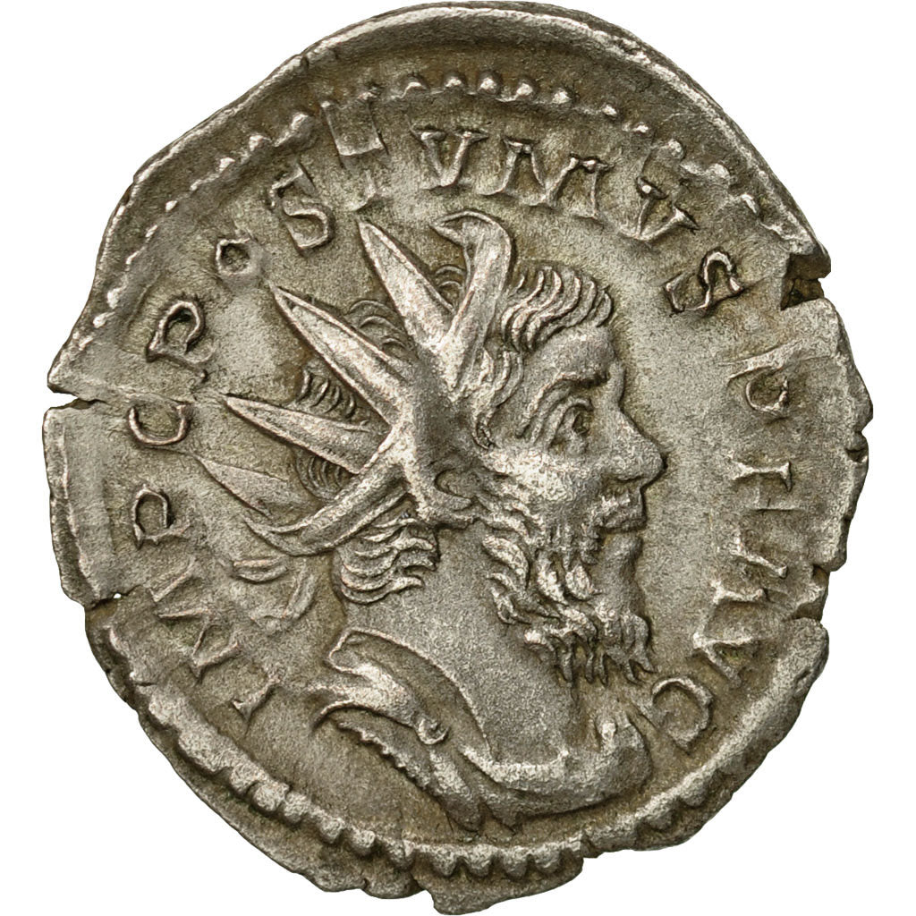 Coin, Postumus, Antoninianus, 260-269, Trier or Cologne, EF(40-45), Billon