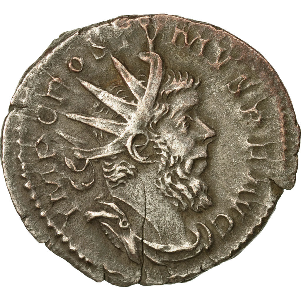 Coin, Postumus, Antoninianus, 260-269, Trier or Cologne, EF(40-45), Billon