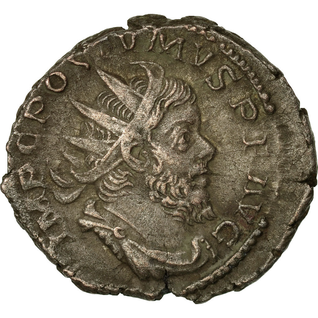Coin, Postumus, Antoninianus, 260-269, Trier or Cologne, EF(40-45), Billon