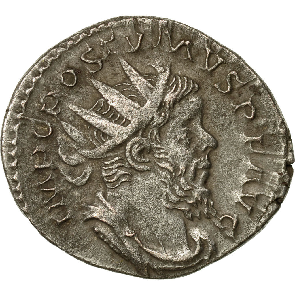 Coin, Postumus, Antoninianus, 260-269, Trier or Cologne, EF(40-45), Billon