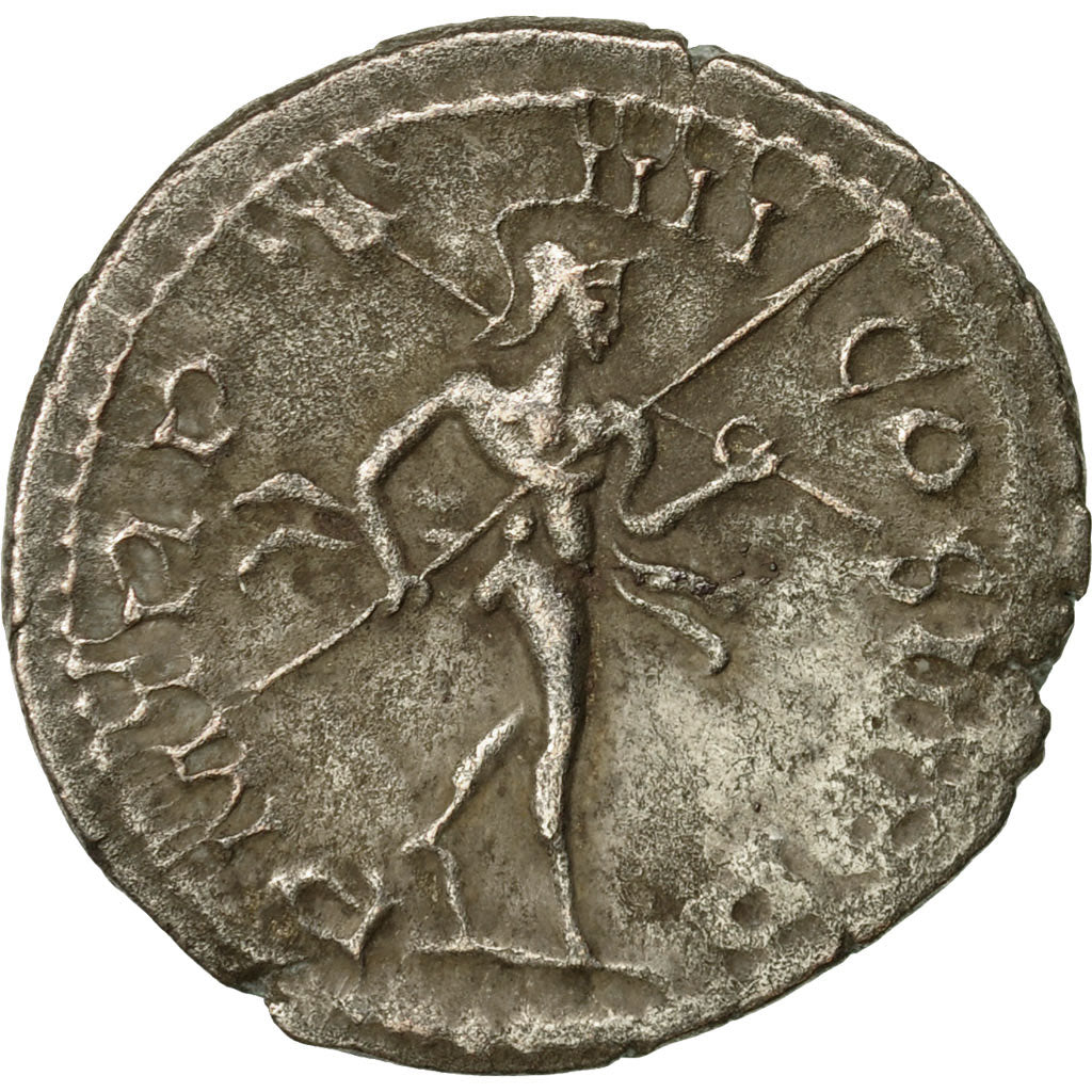Coin, Postumus, Antoninianus, 260-269, Trier or Cologne, EF(40-45), Billon
