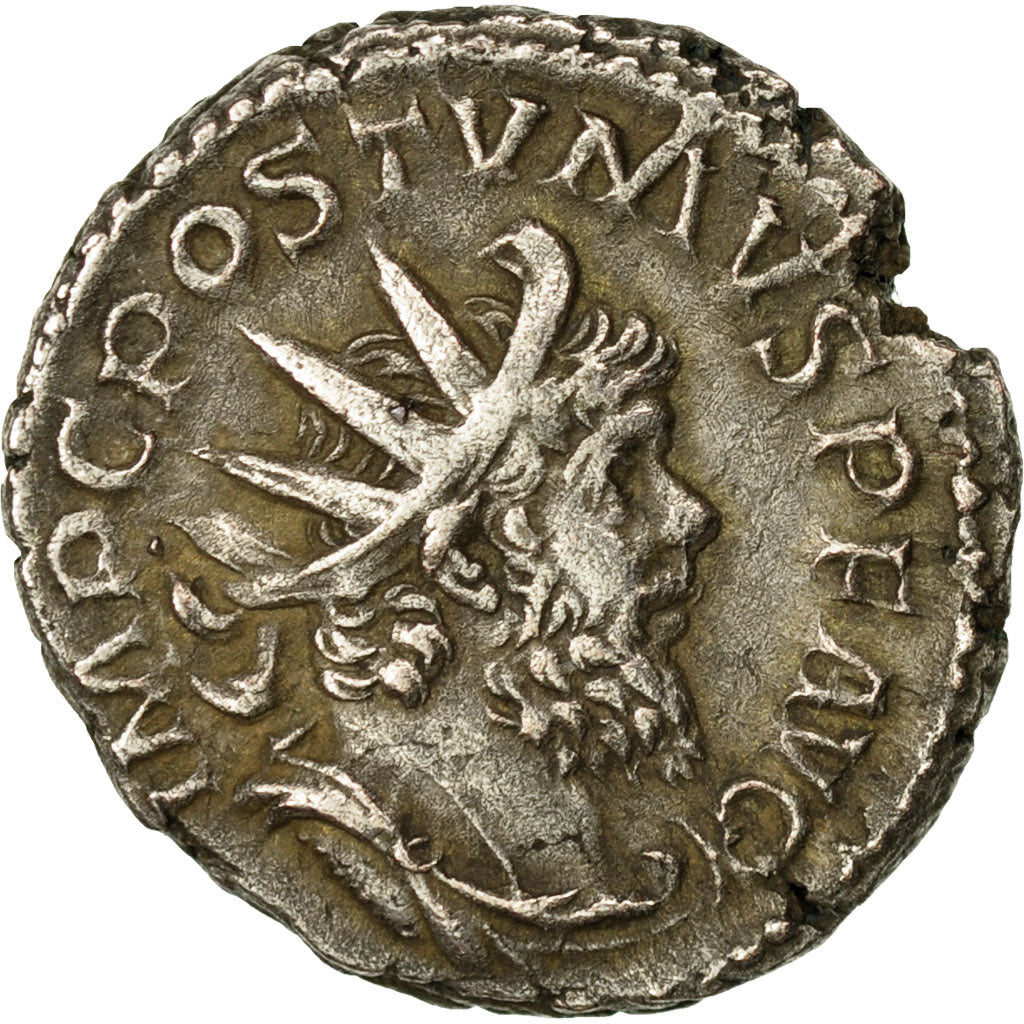 Coin, Postumus, Antoninianus, 260-269, Trier or Cologne, EF(40-45), Billon