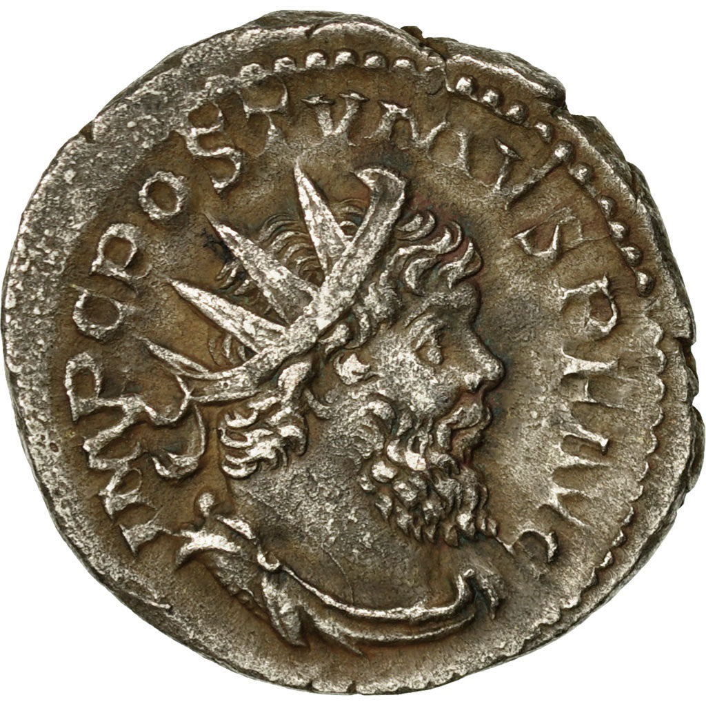 Coin, Postumus, Antoninianus, 260-269, Trier or Cologne, EF(40-45), Billon