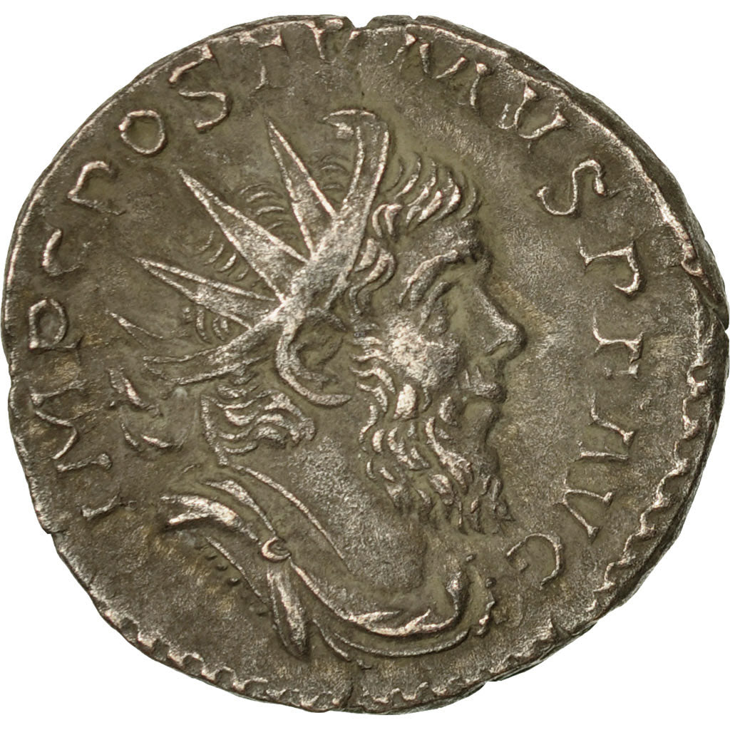 Coin, Postumus, Antoninianus, 260-269, Trier or Cologne, EF(40-45), Billon