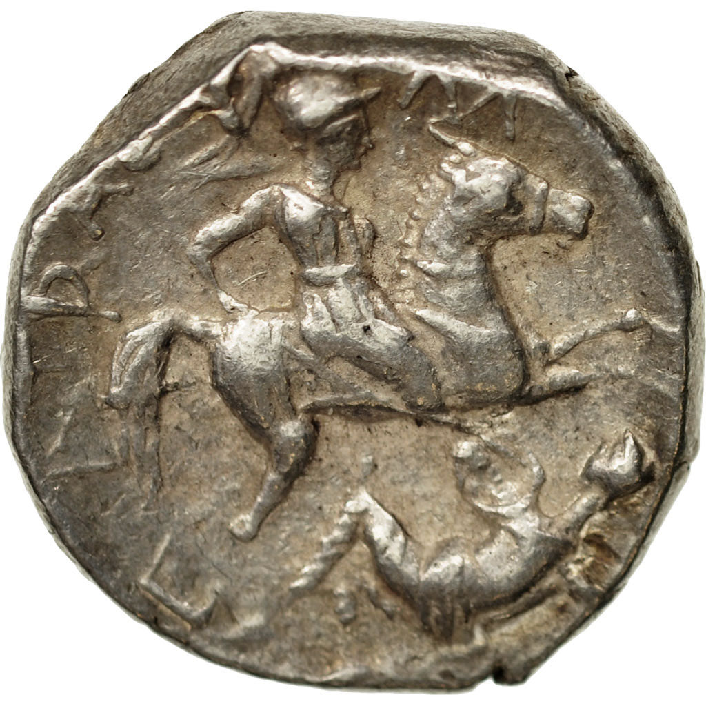 Monnaie, Péonie, Patraos, Tétradrachme, TTB, Argent, SNG ANS:1030