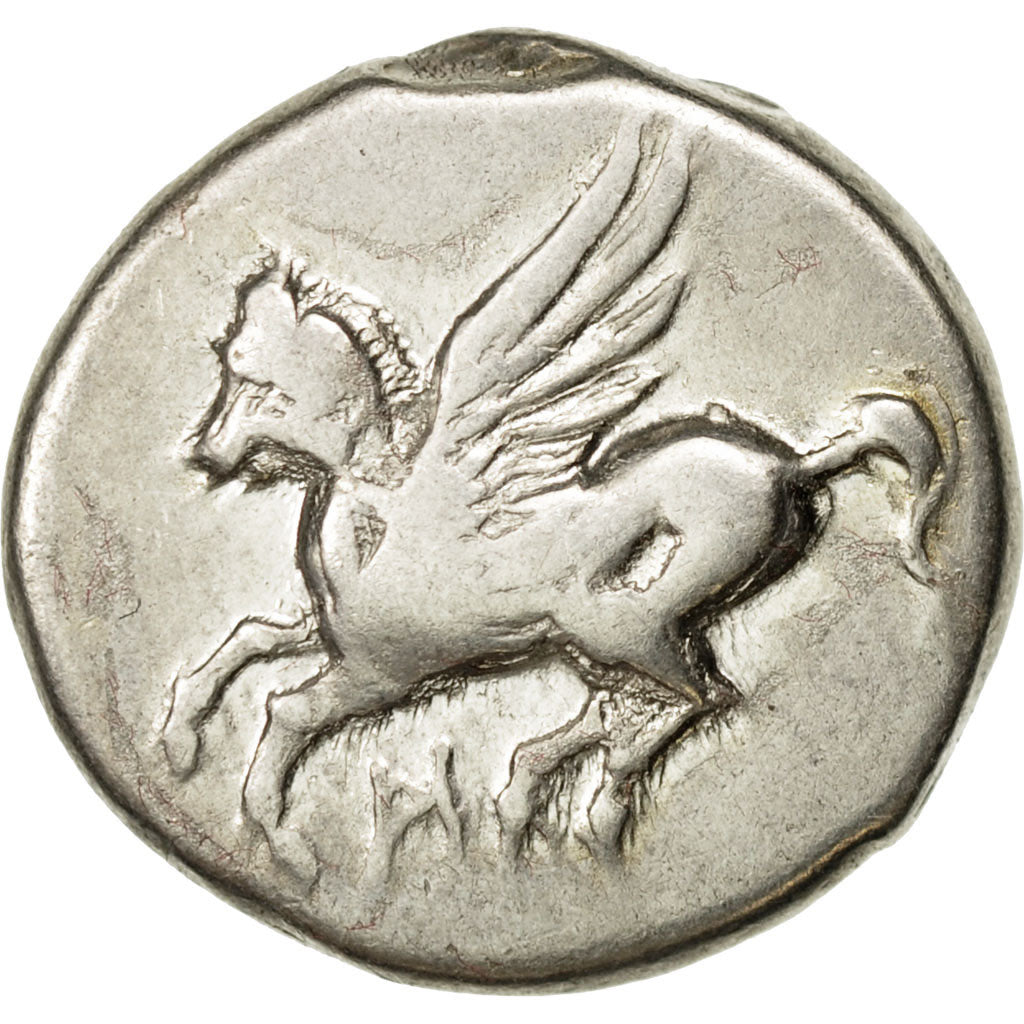 Coin, Akarnania, Anaktorion, Stater, EF(40-45), Silver, HGC:4-755