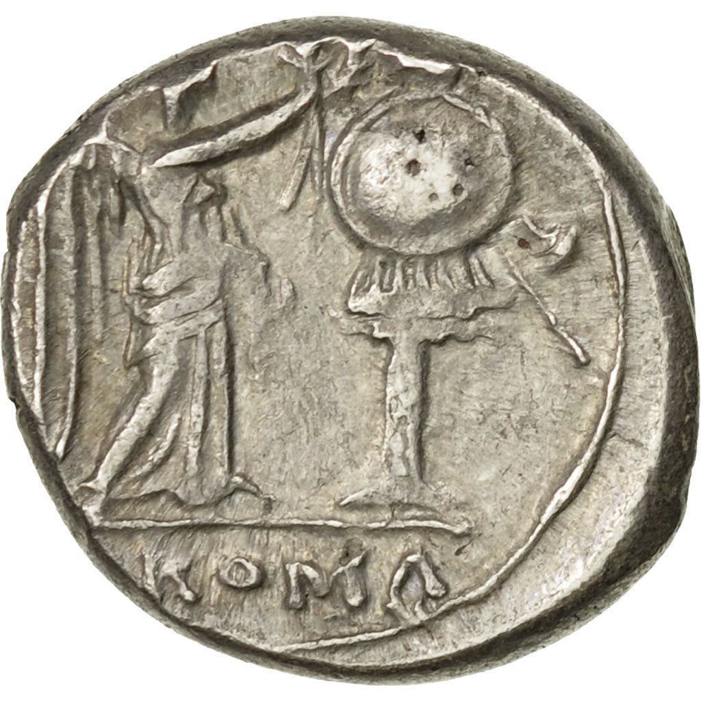 Coin, Anonymous, Victoriatus, Rome, AU(50-53), Silver, Crawford:53/1