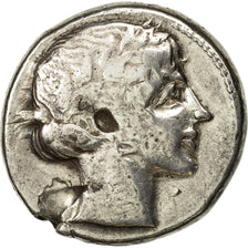 Coin, Sicily, Leontini, Tetradrachm, EF(40-45), Silver, SNG ANS:223, HGC:2-667