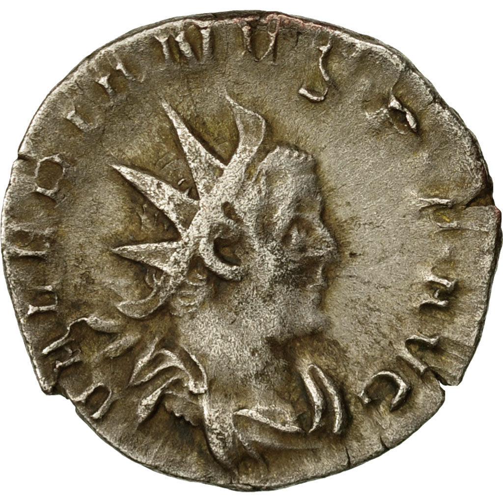 Coin, Valerian I, Antoninianus, 258, Trier or Cologne, EF(40-45), Billon, RIC:5