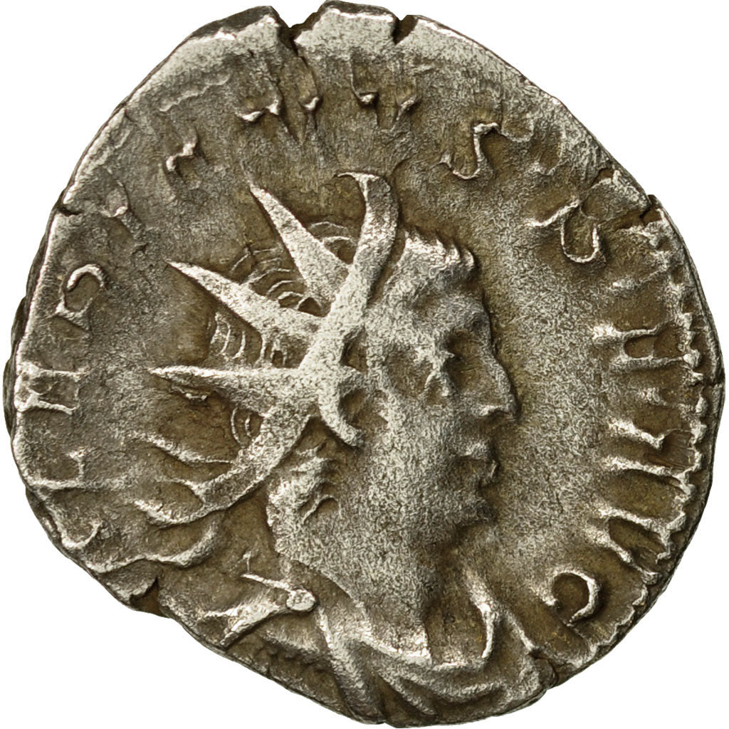 Coin, Valerian I, Antoninianus, 258, Trier or Cologne, EF(40-45), Billon, RIC:5