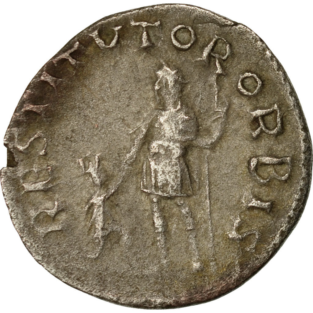 Coin, Valerian I, Antoninianus, 256-257, Rome, VF(30-35), Billon, RIC:117