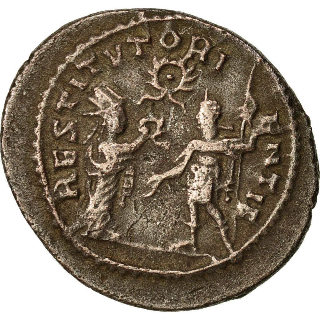 Coin, Valerian I, Antoninianus, 255-256, Antioch, VF(30-35), Billon, RIC:287
