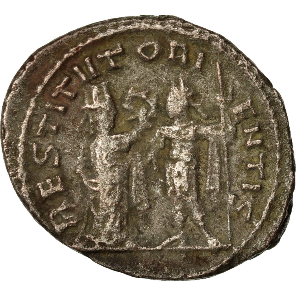 Coin, Valerian I, Antoninianus, 255-256, Antioch, VF(30-35), Billon, RIC:287