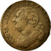 Moneda, Francia, 12 deniers françois, 12 Deniers, 1792, Rouen, BC+, Bronce