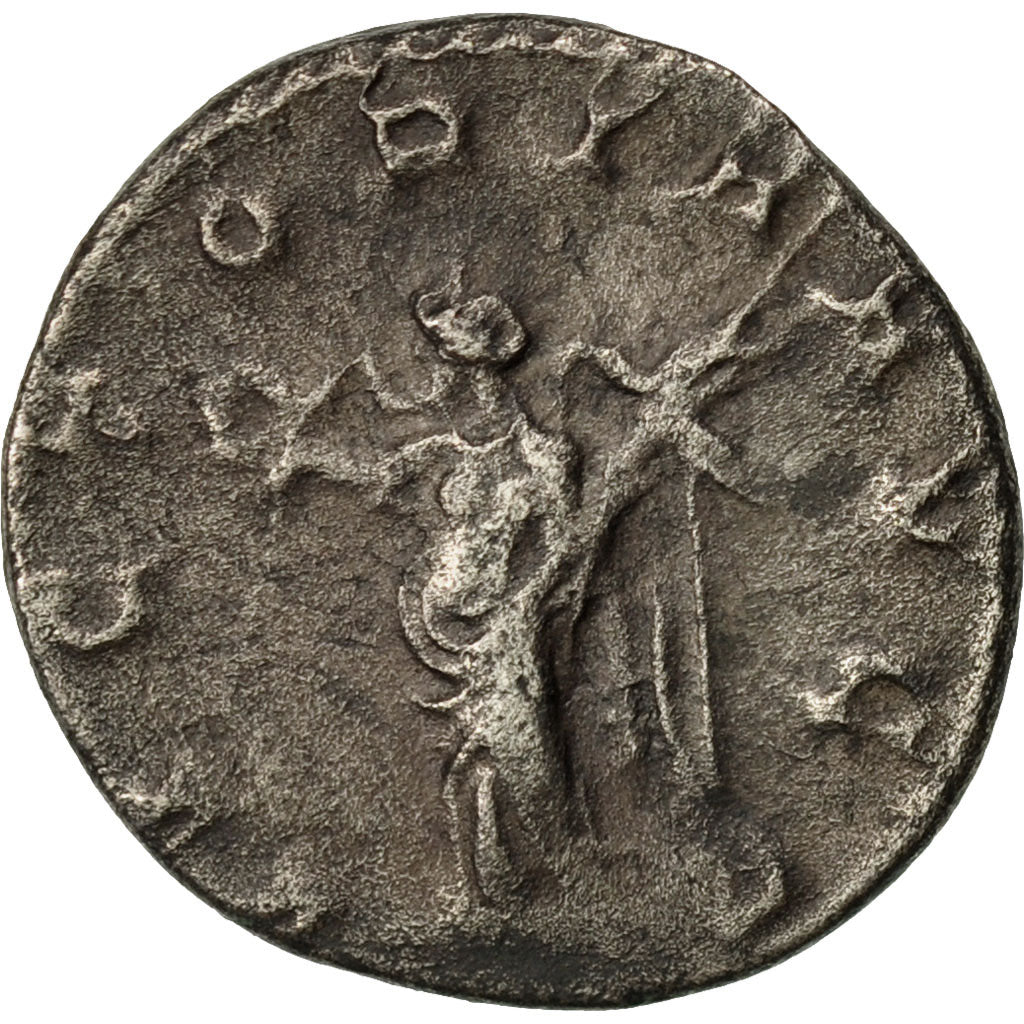 Coin, Valerian I, Antoninianus, 254, Rome, EF(40-45), Billon, RIC:125