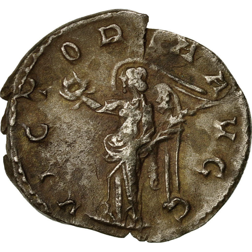 Coin, Valerian I, Antoninianus, 254, Rome, EF(40-45), Billon, RIC:125