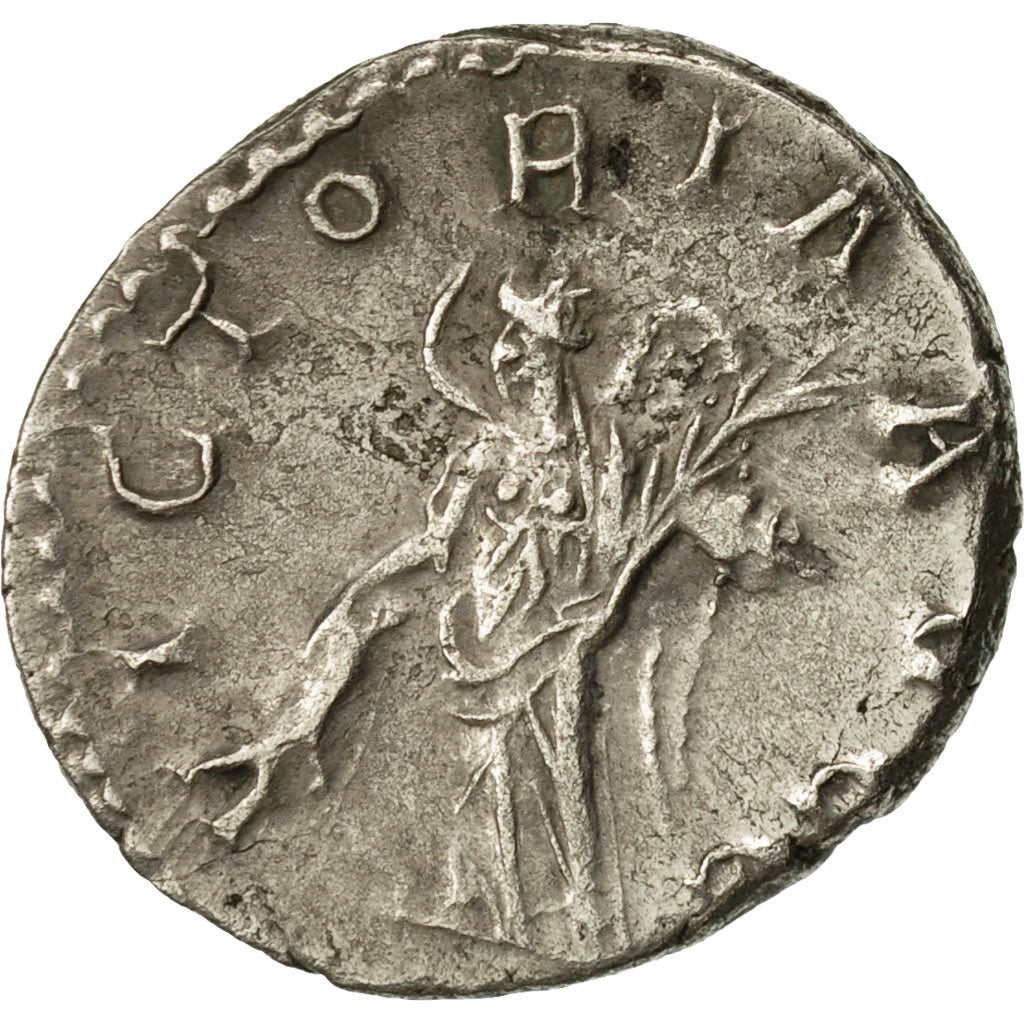 Coin, Valerian I, Antoninianus, 255-256, Rome, EF(40-45), Billon, RIC:126