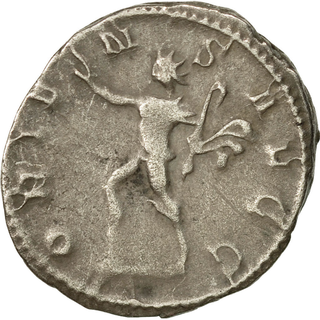 Coin, Valerian I, Antoninianus, 258-259, Trier or Cologne, EF(40-45), Billon