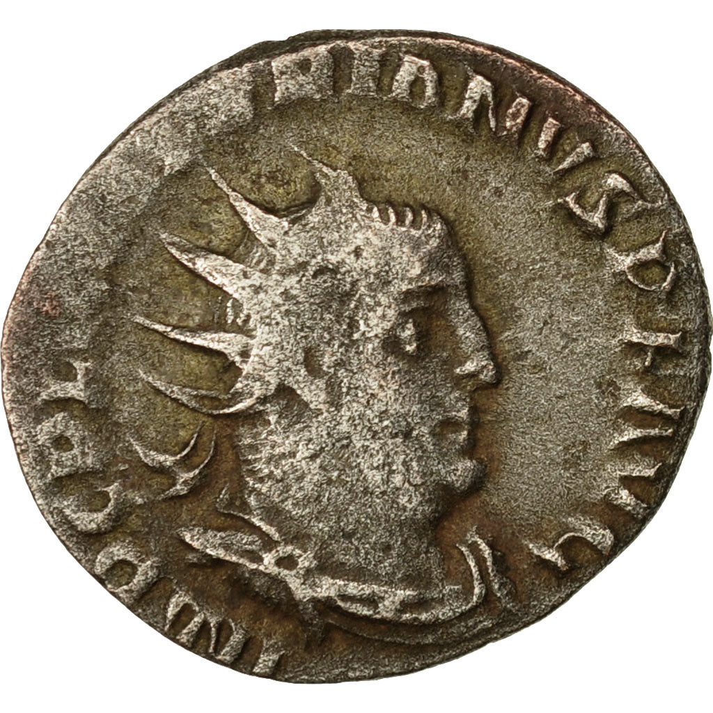 Coin, Valerian I, Antoninianus, 257, Rome, VF(30-35), Billon, RIC:106