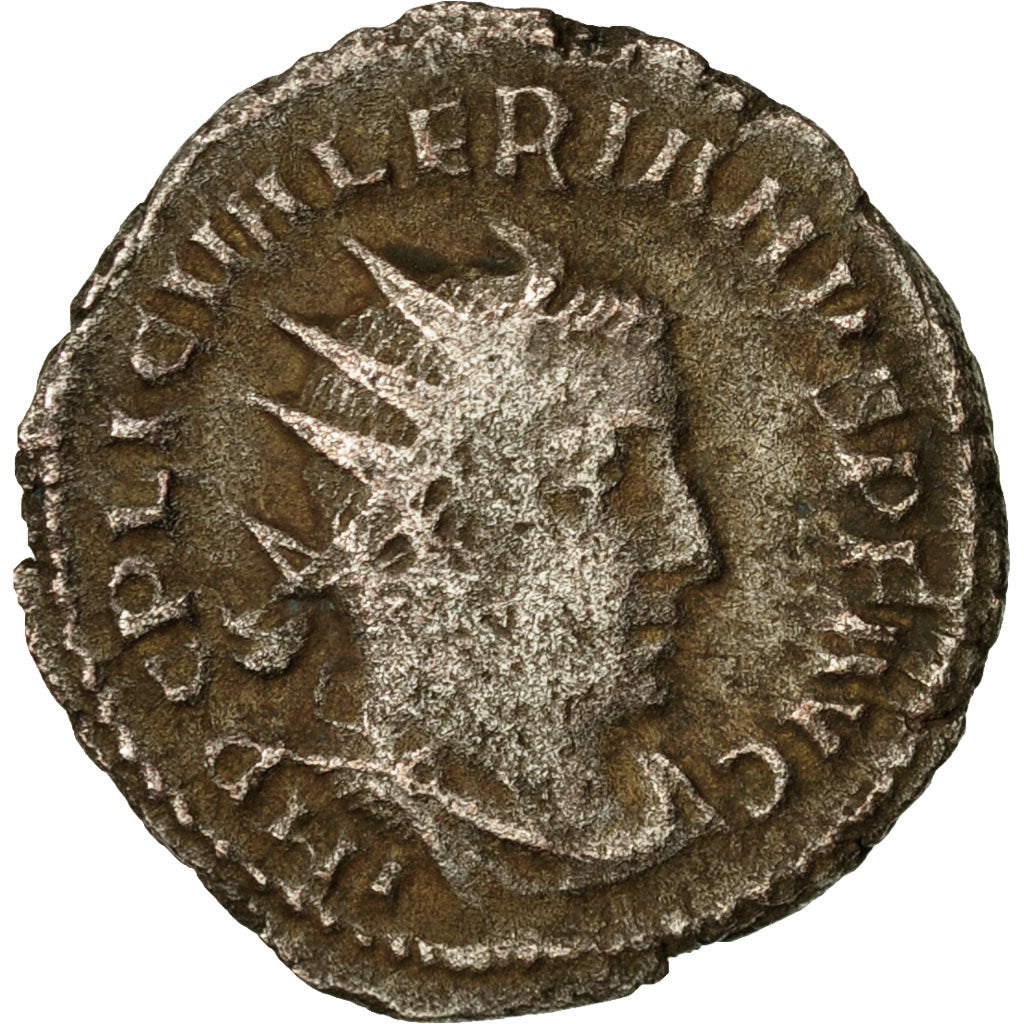 Coin, Valerian I, Antoninianus, 257, Rome, VF(30-35), Billon, RIC:106