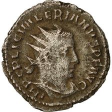 Coin, Valerian I, Antoninianus, 257, Rome, VF(30-35), Billon, RIC:106