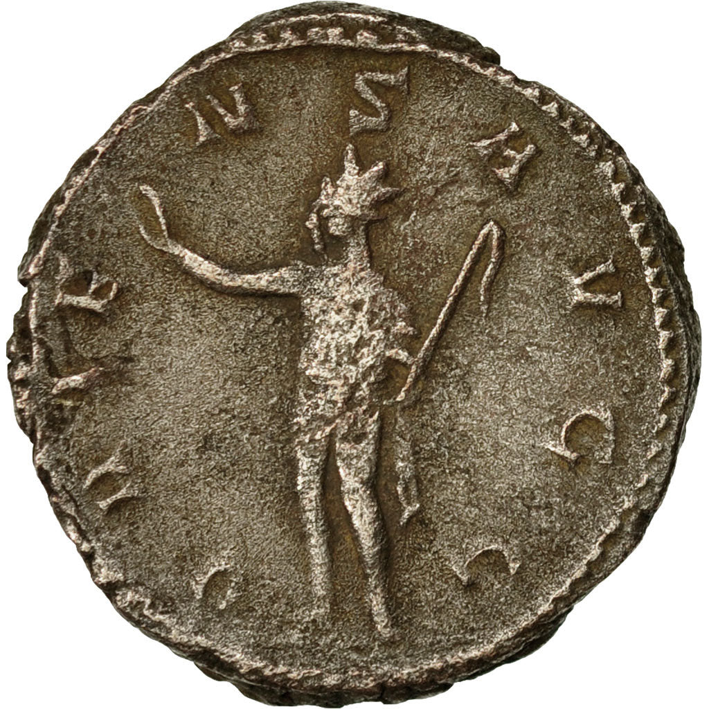 Coin, Valerian I, Antoninianus, 257, Rome, VF(30-35), Billon, RIC:106