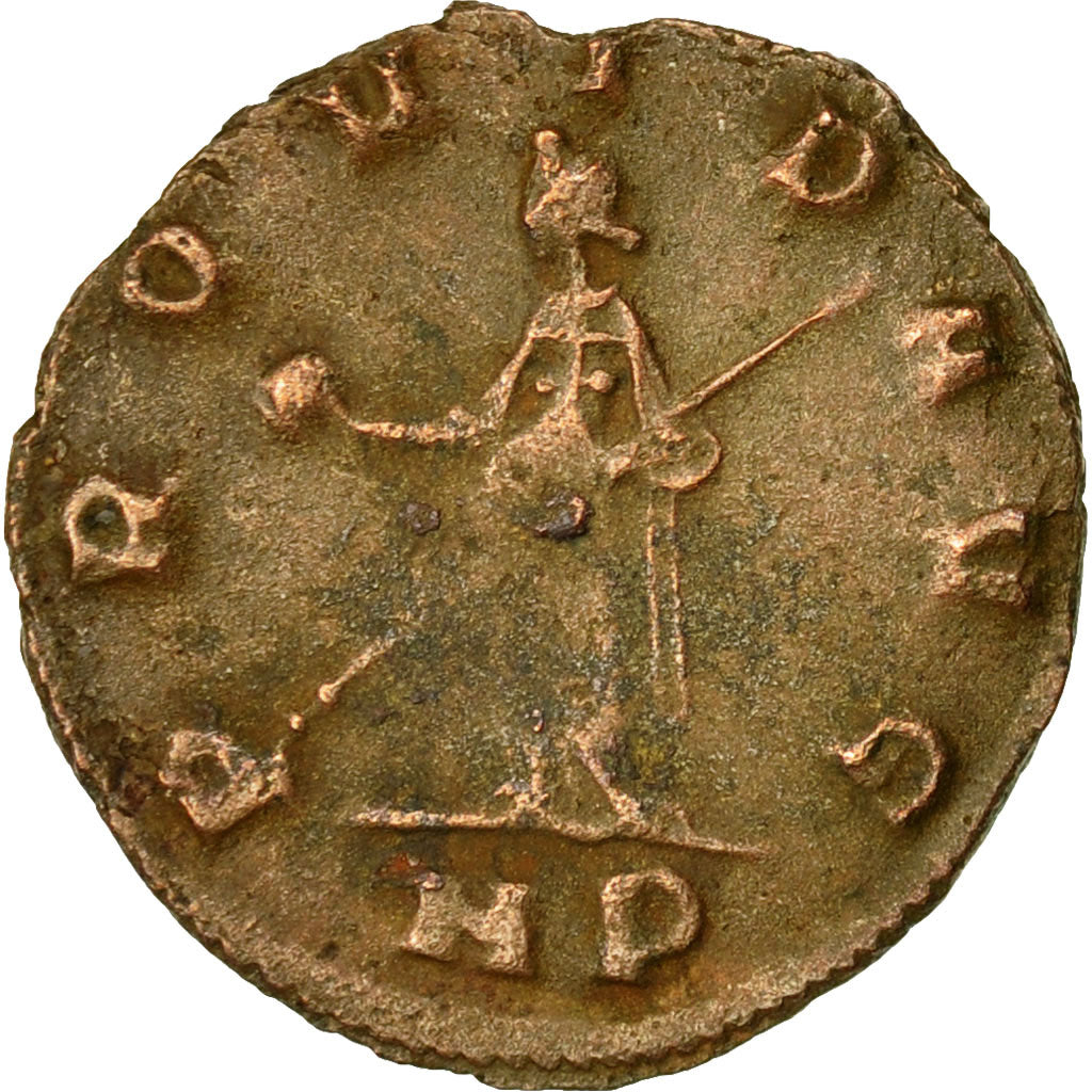 Monnaie, Gallien, Antoninien, AD 260-268, Milan, TB+, Billon, RIC:508