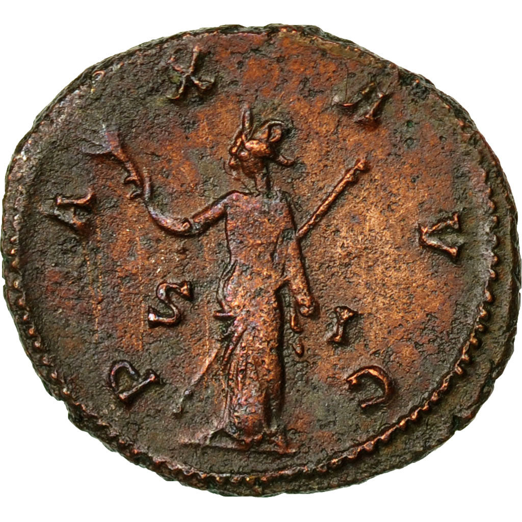 Monnaie, Gallien, Antoninien, AD 260-268, Siscia, TTB+, Billon, RIC:575