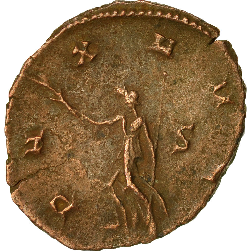 Coin, Gallienus, Antoninianus, AD 260-268, Milan, EF(40-45), Billon, RIC:--