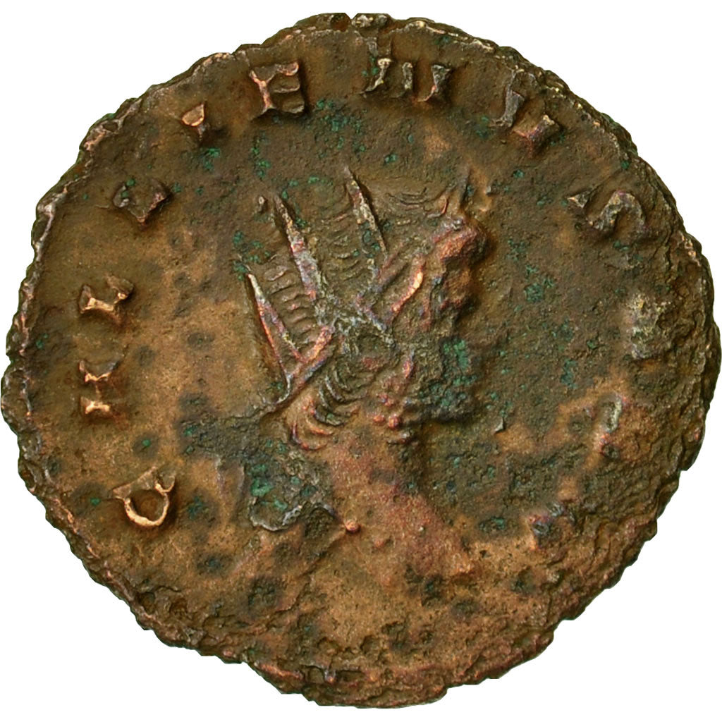 Monnaie, Gallien, Antoninien, AD 260-268, Rome, TTB, Billon, RIC:--