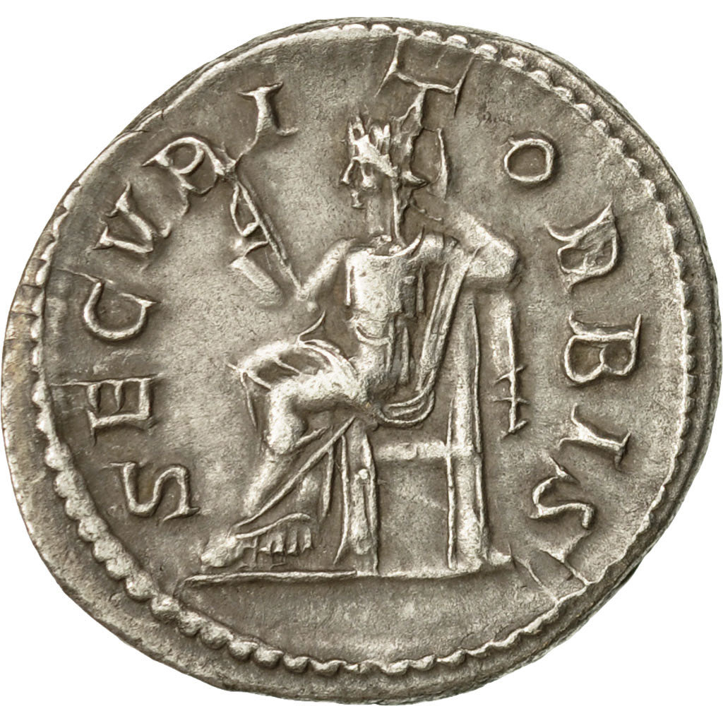 Coin, Philip I, Antoninianus, 244-247, Rome, AU(50-53), Billon, RIC:48b