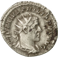 Coin, Philip I, Antoninianus, 245, Rome, EF(40-45), Billon, RIC:2b