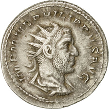 Coin, Philip I, Antoninianus, 247, Rome, EF(40-45), Billon, RIC:44b