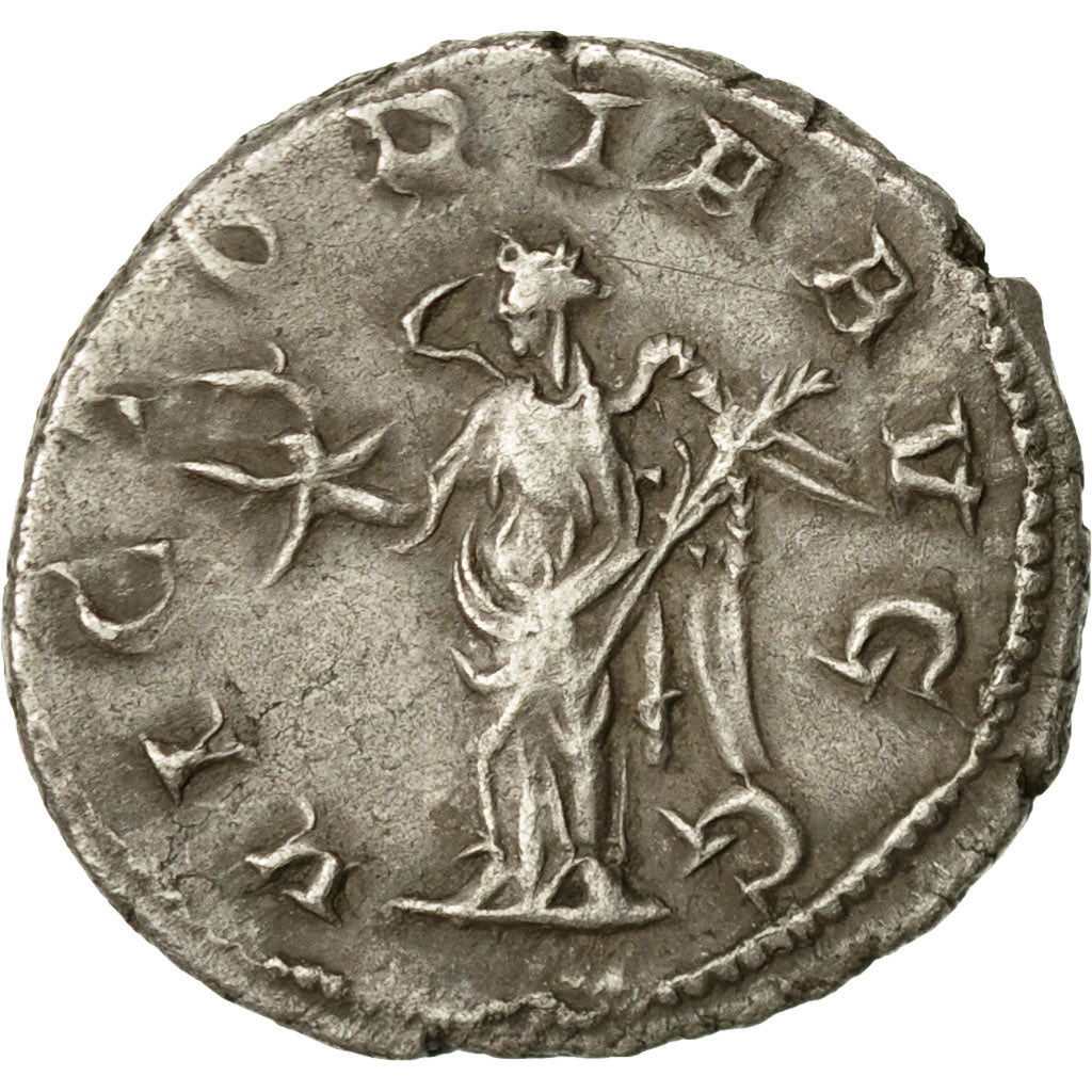 Coin, Philip I, Antoninianus, 244-247, Rome, EF(40-45), Billon, RIC:51