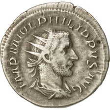 Coin, Philip I, Antoninianus, 244-247, Rome, EF(40-45), Billon, RIC:49b