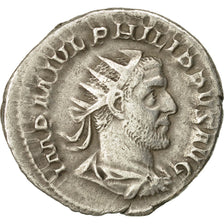 Coin, Philip I, Antoninianus, 244-247, Rome, EF(40-45), Billon, RIC:31