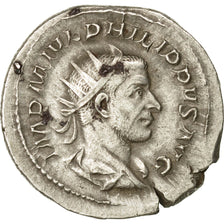 Coin, Philip I, Antoninianus, 244-247, Rome, AU(50-53), Billon, RIC:36b