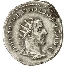 Coin, Philip I, Antoninianus, 244-247, Rome, AU(50-53), Billon, RIC:28c