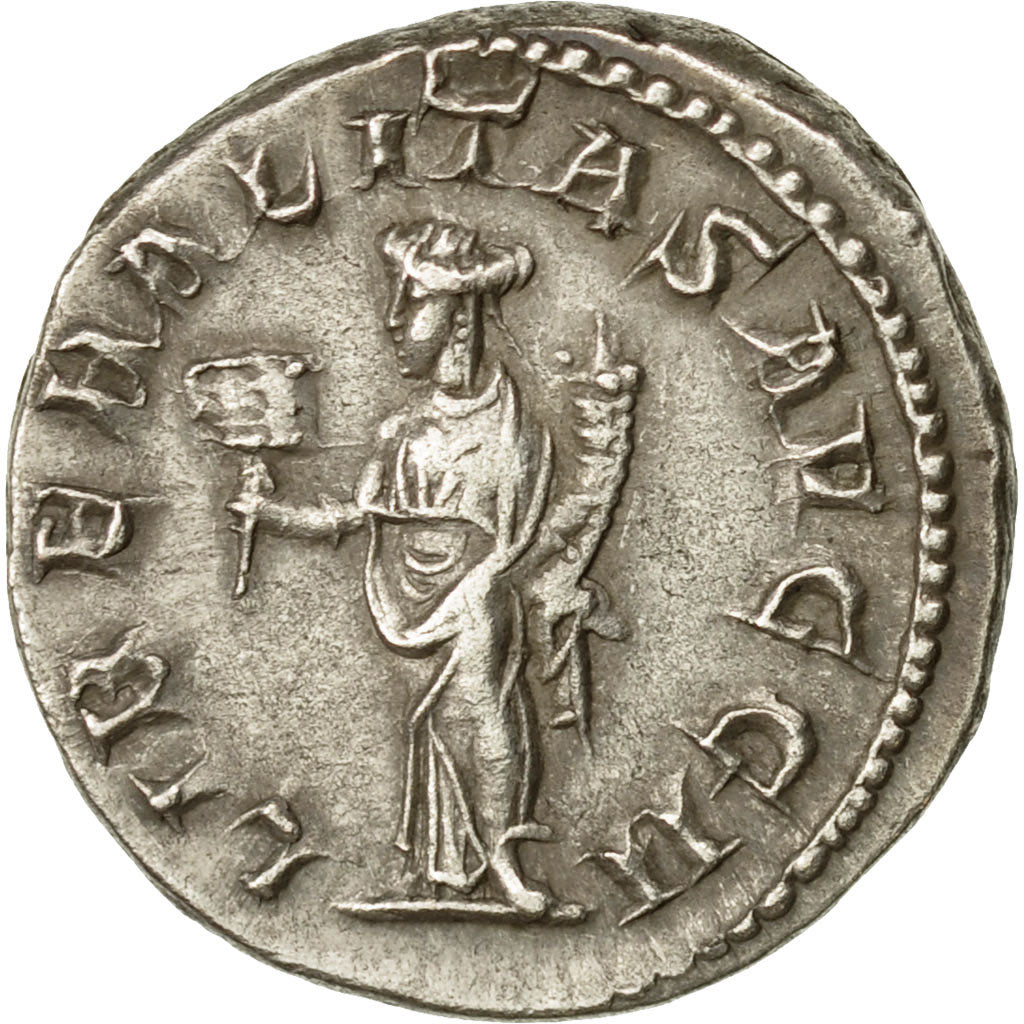 Coin, Philip I, Antoninianus, 244-247, Rome, AU(50-53), Billon, RIC:38b