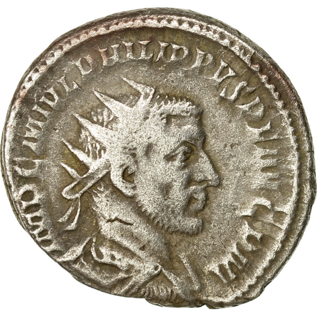 Coin, Philip I, Antoninianus, 244-246, Rome, VF(30-35), Billon, RIC:69