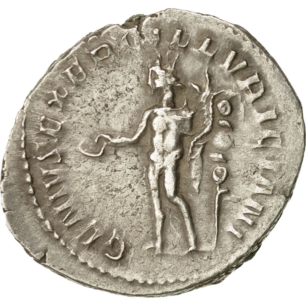 Coin, Trajan Decius, Antoninianus, 249-251, Rome, EF(40-45), Billon, RIC:16c