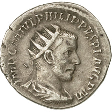 Coin, Philip I, Antoninianus, 244-246, Rome, EF(40-45), Billon, RIC:71