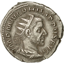 Coin, Philip I, Antoninianus, 244-247, Rome, AU(50-53), Billon, RIC:52