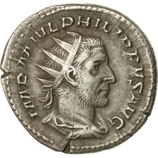 Coin, Philip I, Antoninianus, 244-247, Rome, EF(40-45), Billon, RIC:41