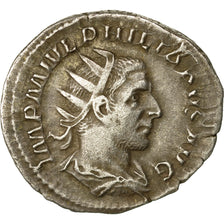 Coin, Philip I, Antoninianus, 244-247, Rome, EF(40-45), Billon, RIC:40b