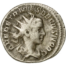 Coin, Herennius Etruscus, Antoninianus, 250-251, Rome, EF(40-45), Billon